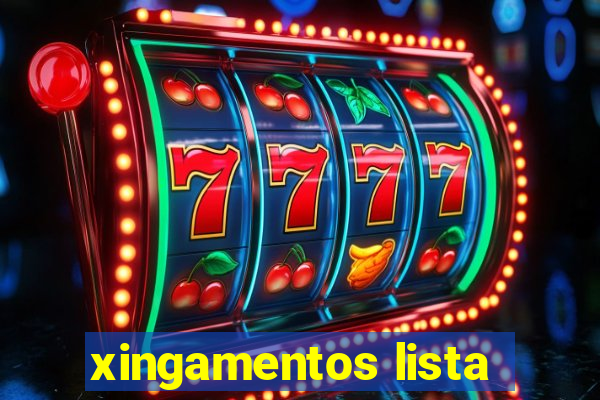 xingamentos lista